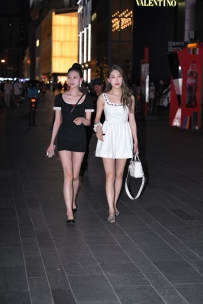 【精选街拍】Vol.1410 黑白配美女闺蜜街拍 [81P-336MB]