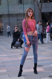 【精选街拍】Vol.2757 飒爽短靴牛仔 [144P-3.57GB]