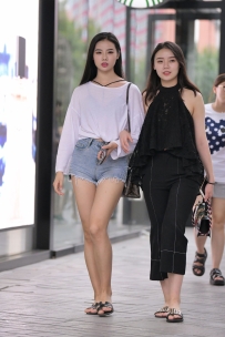 【精选街拍】Vol.3494 精致牛仔短裤 [24P-720MB]