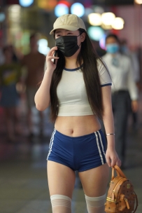 【精选街拍】Vol.2736 青春气息蓝白搭配 [87P-1.28GB]