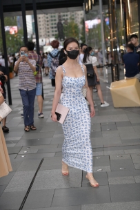 【精选街拍】Vol.2339 碎花修身长裙 [163P-3.41GB]